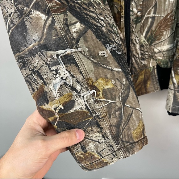 Distressed Real Tree Camo Work Jacket - Picture 6 of 6